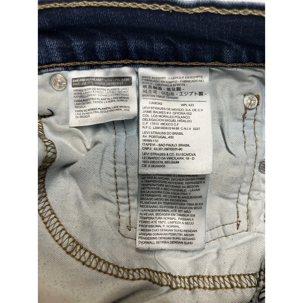 Levi's 511 Denim Slim Fit Men's Jeans 34x34 